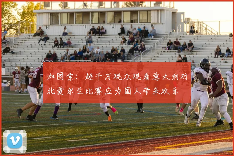 加图索：超千万观众观看意大利对北爱尔兰比赛应为国人带来欢乐