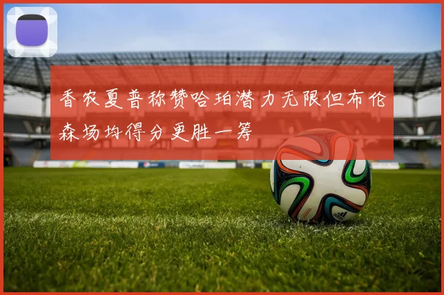 香农夏普称赞哈珀潜力无限但布伦森场均得分更胜一筹